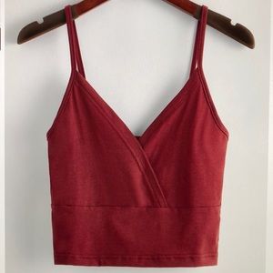 Solid Crop Cami Top
